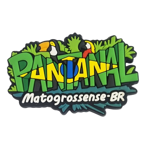 Ímã Pantanal Arara e Tucano